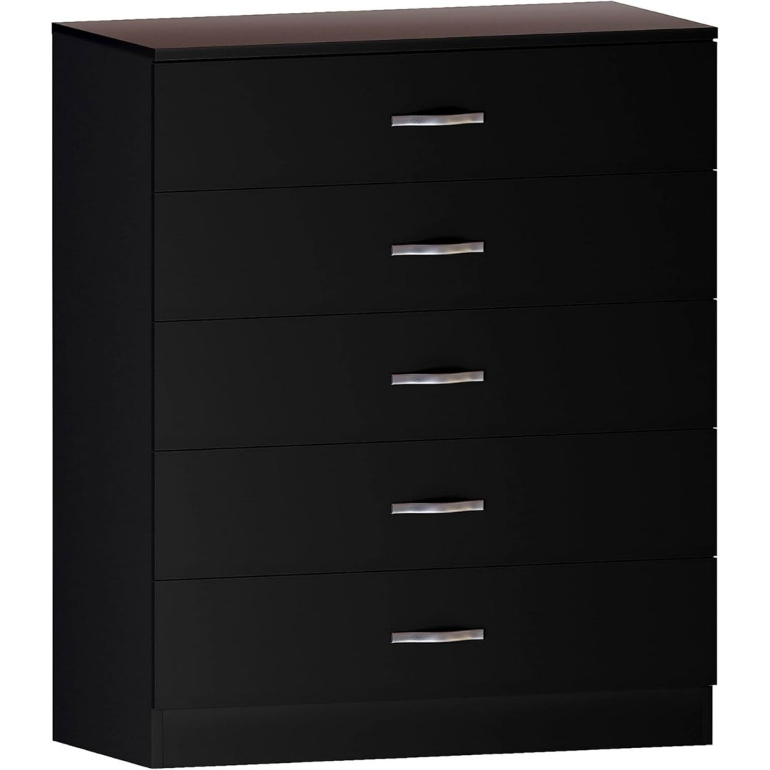 Sideboard verbindet 5 Schubladen und Metallgriffe