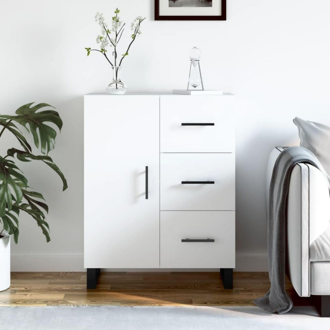 3 Schubladen praegen das Sideboard aus Holzwerkstoff