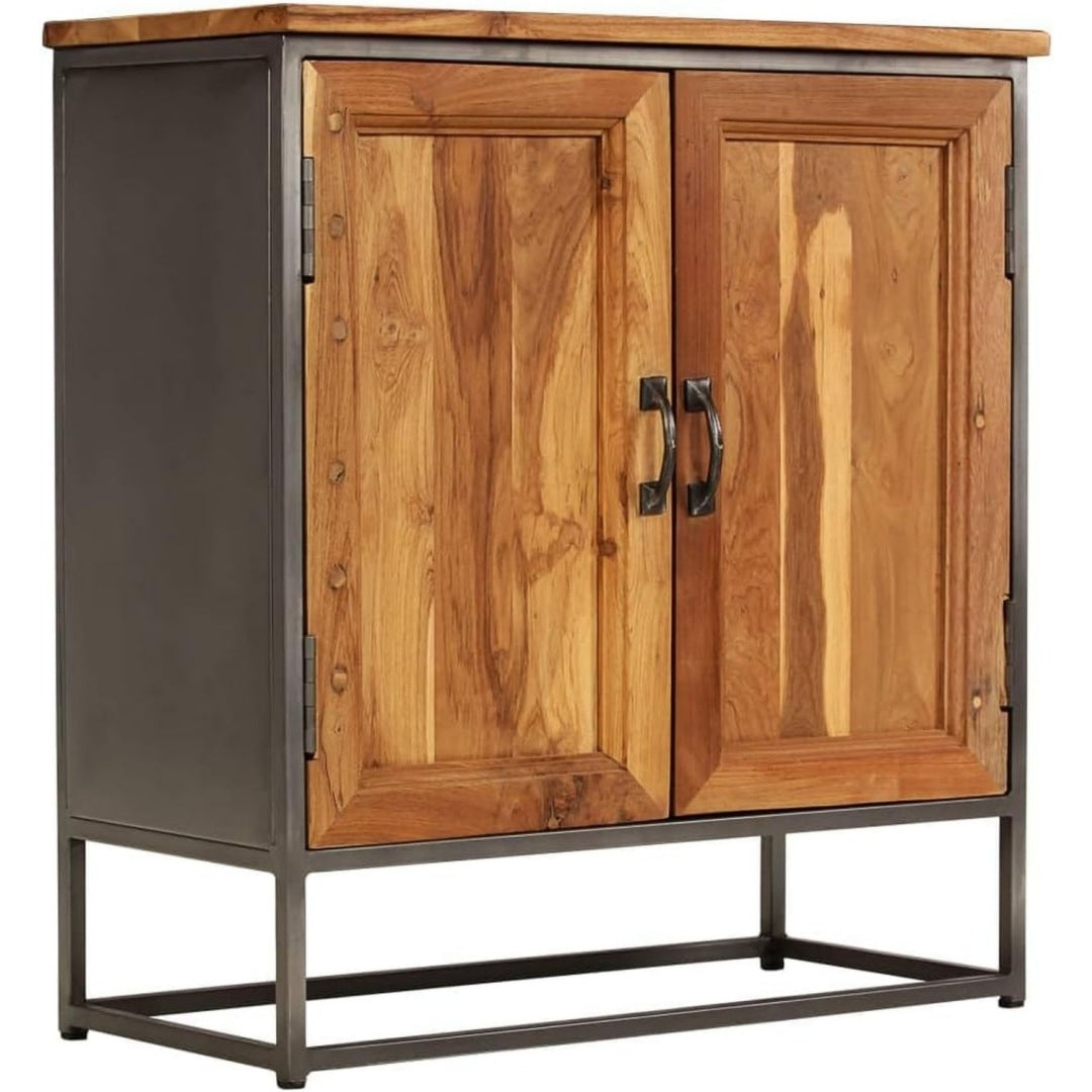 Ein Metallgestell an dem Sideboard mit 65 x 30 x 70 cm