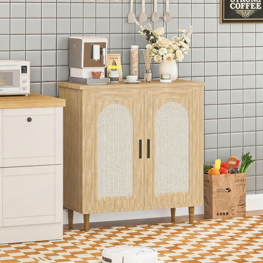 Das Sideboard vereint Form und Schiebetueren