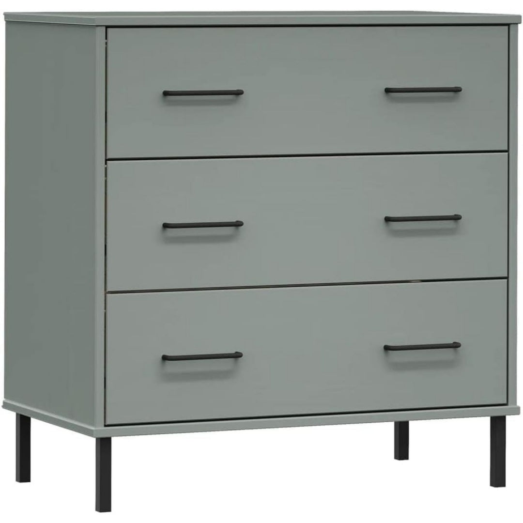 Das Sideboard nimmt mit 77 x 40 x 79.5 cm Gestalt an