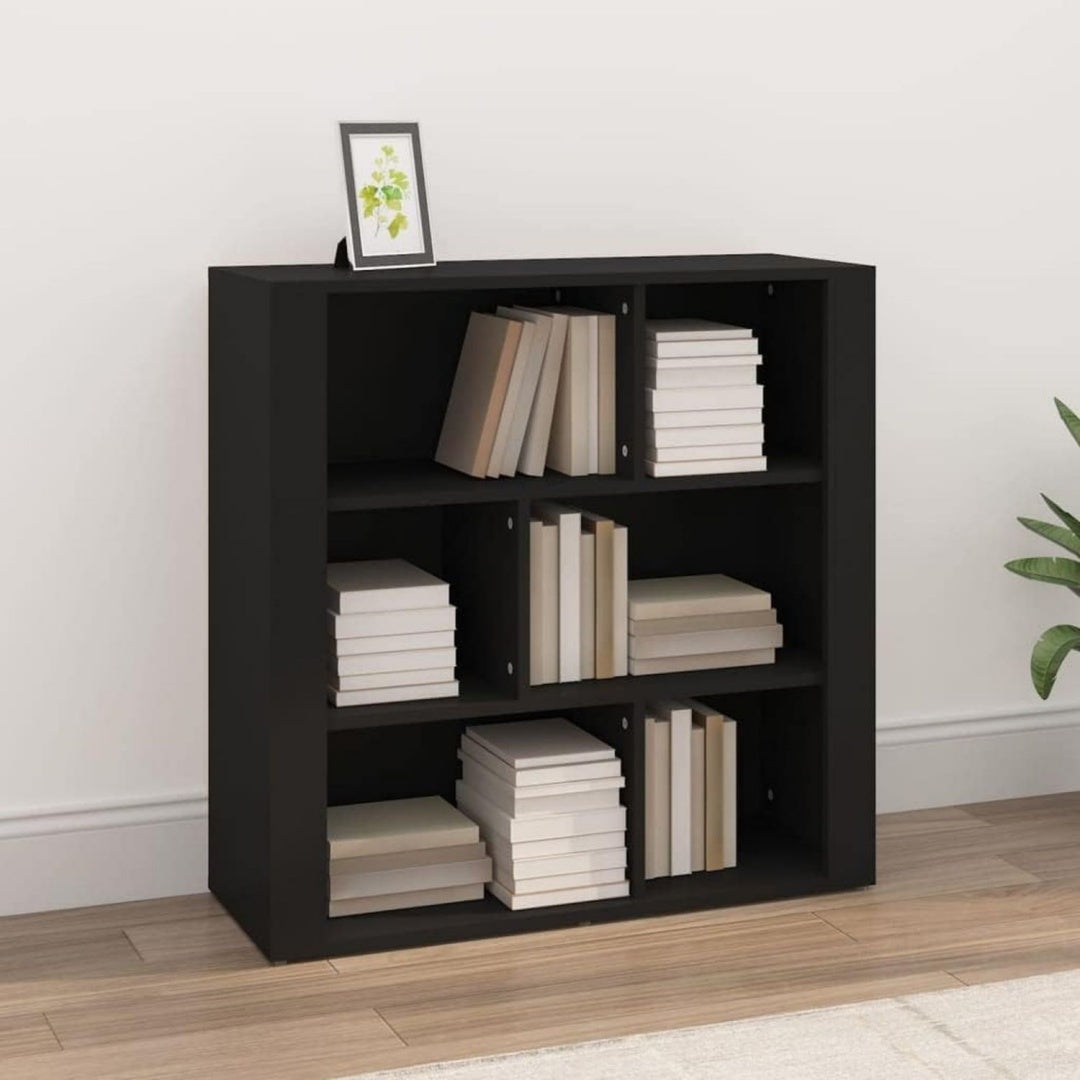 Sideboard mit den Massen 80 x 30 x 80 cm in Schwarz