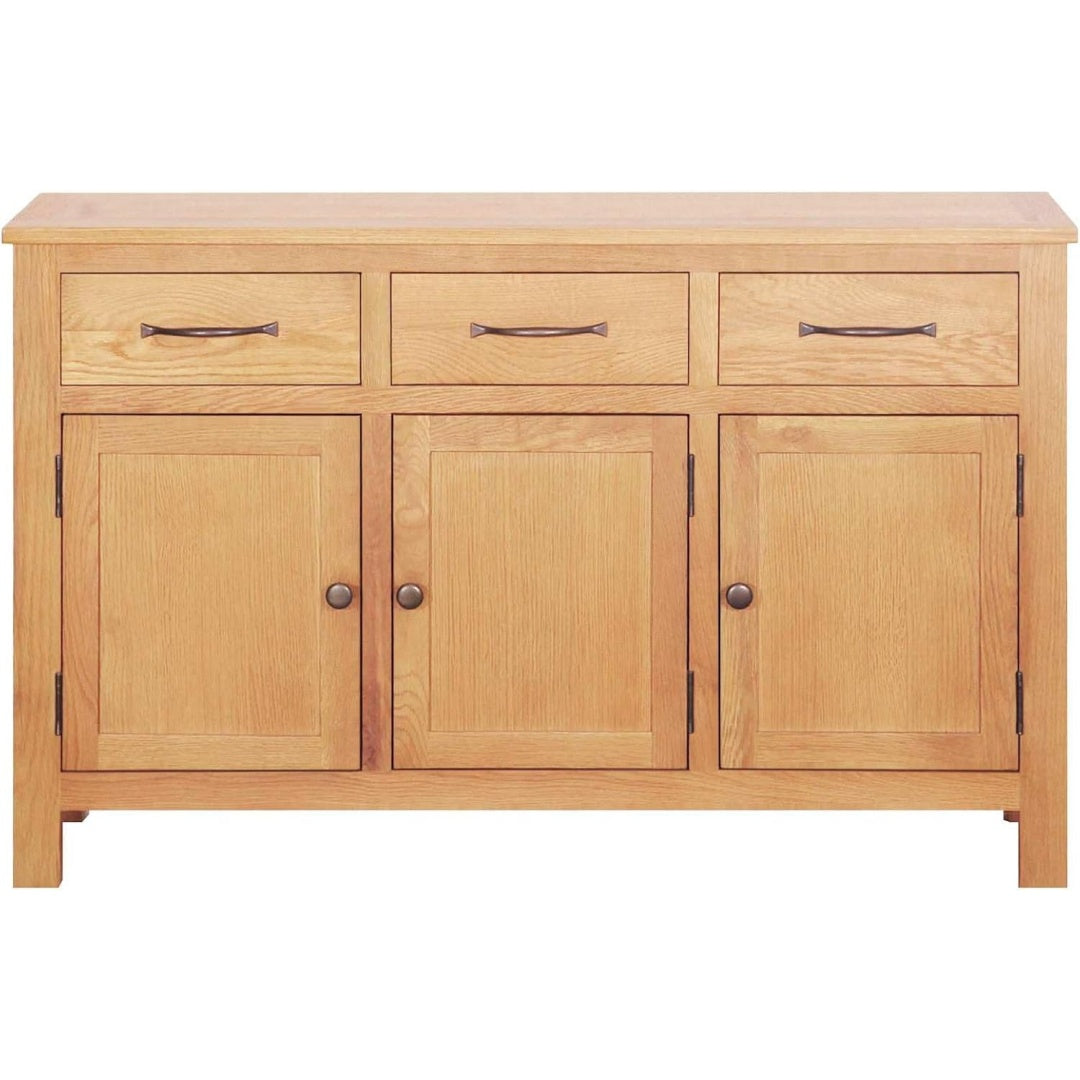 Sideboard aus Massivholz in Eichenbraun